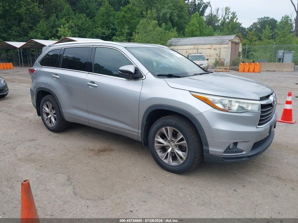 5TDJKRFH4FS129347 2015 TOYOTA HIGHLANDER photo no. 1