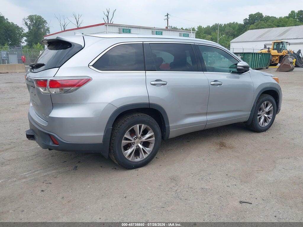 5TDJKRFH4FS129347 2015 TOYOTA HIGHLANDER photo no. 4