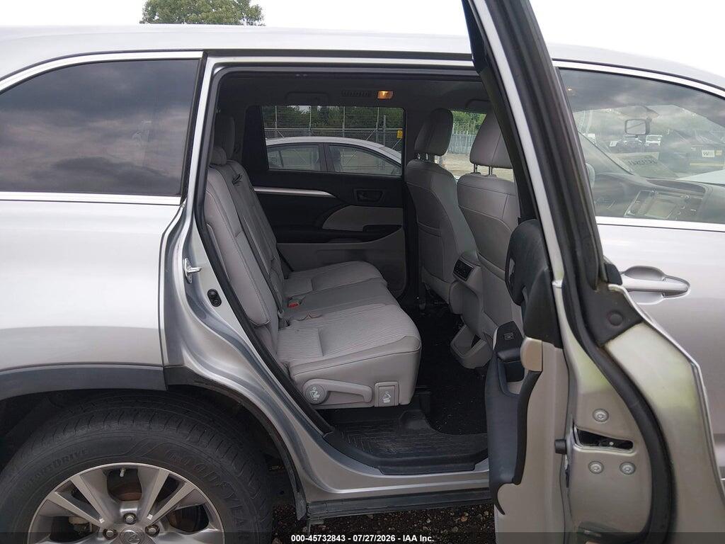 5TDBKRFH5FS161714 2015 TOYOTA HIGHLANDER photo no. 8