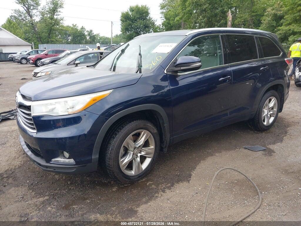 5TDDKRFHXFS223889 2015 TOYOTA HIGHLANDER photo no. 2
