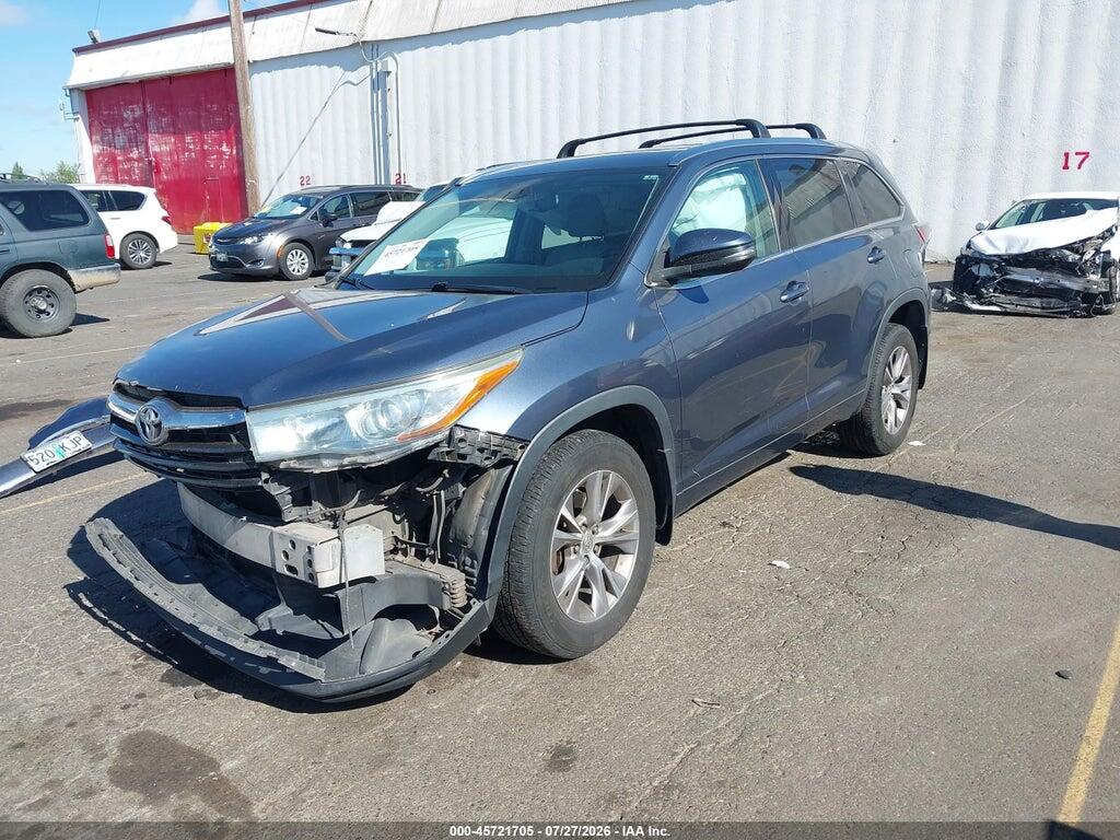 5TDJKRFH3FS147578 2015 TOYOTA HIGHLANDER photo no. 2
