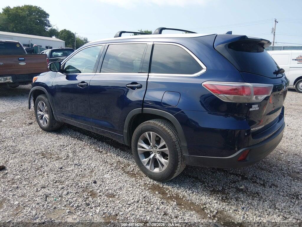 5TDKKRFH0FS110380 2015 TOYOTA HIGHLANDER photo no. 3