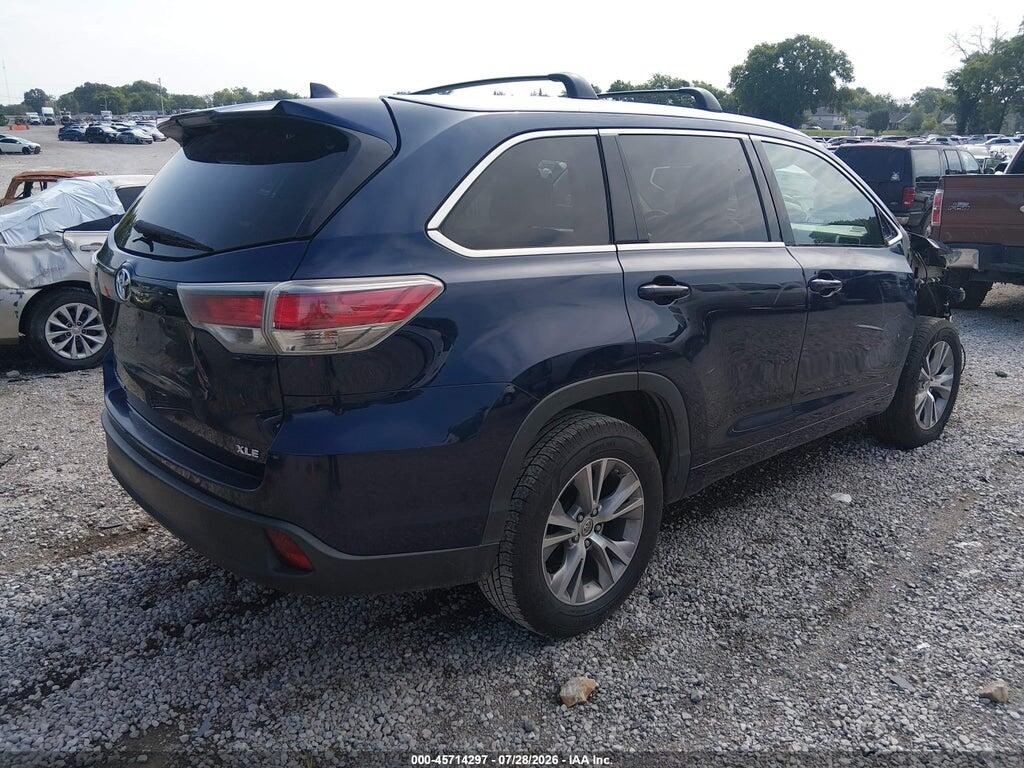 5TDKKRFH0FS110380 2015 TOYOTA HIGHLANDER photo no. 4