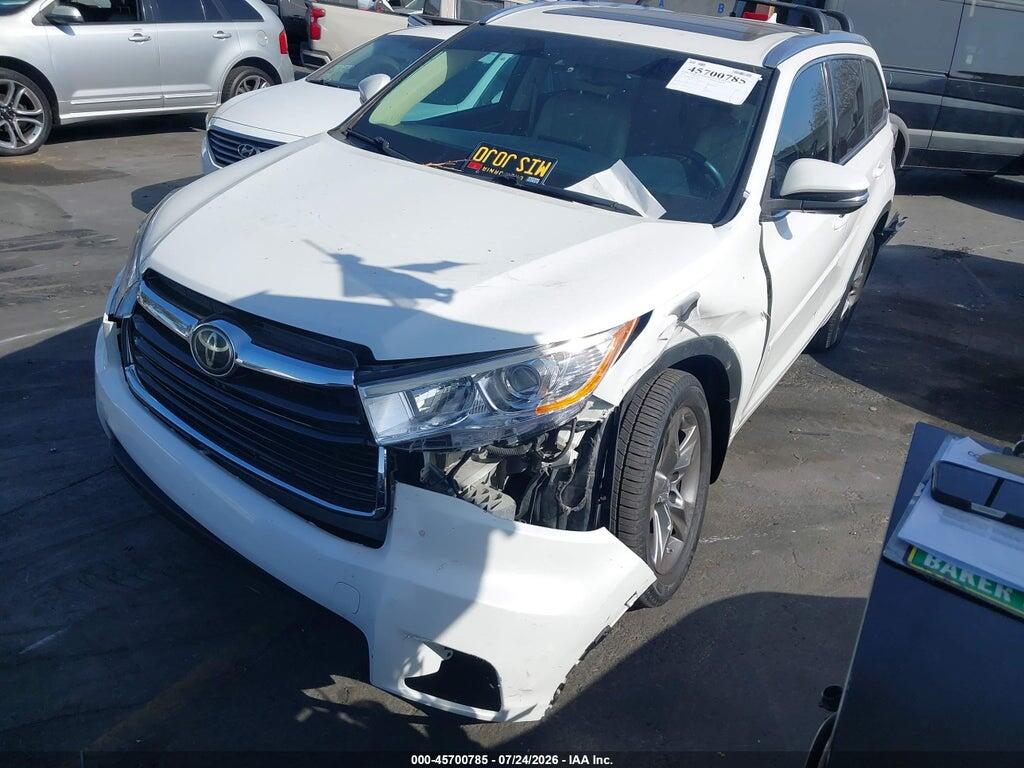5TDDKRFH6FS223310 2015 TOYOTA HIGHLANDER photo no. 2