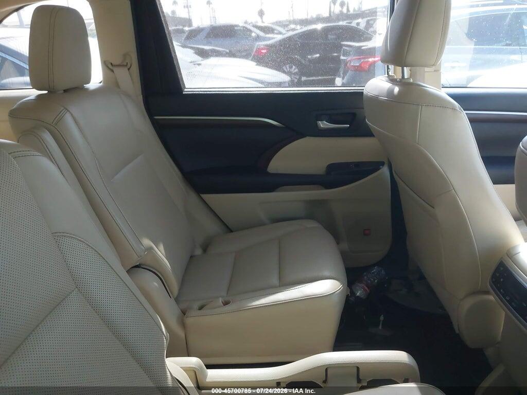 5TDDKRFH6FS223310 2015 TOYOTA HIGHLANDER photo no. 8