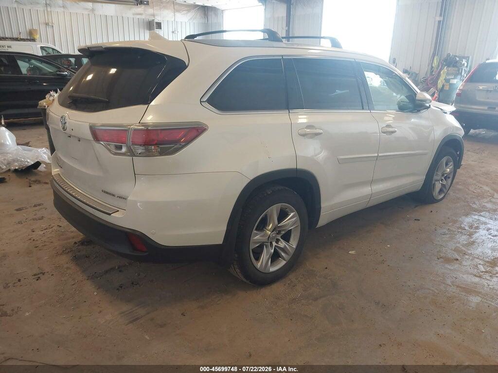 5TDDKRFH4FS188749 2015 TOYOTA HIGHLANDER photo no. 4