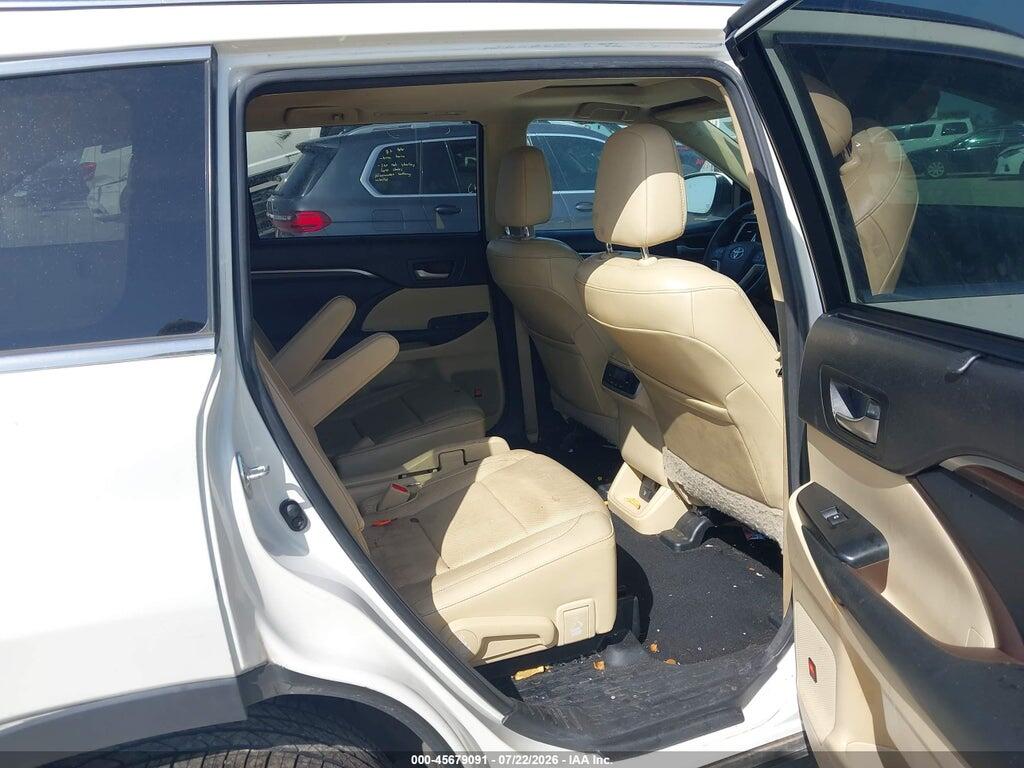 5TDYKRFH8FS115594 2015 TOYOTA HIGHLANDER photo no. 8