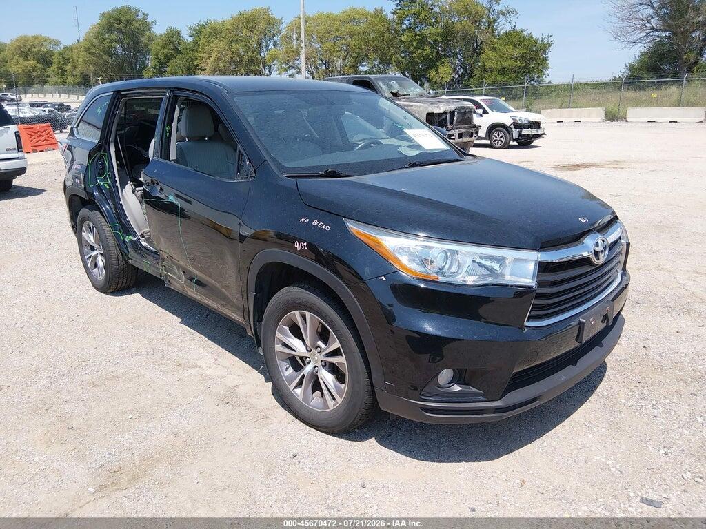 5TDBKRFH5FS145738 2015 TOYOTA HIGHLANDER photo no. 1