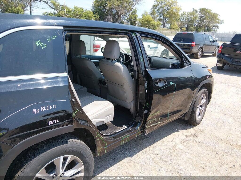 5TDBKRFH5FS145738 2015 TOYOTA HIGHLANDER photo no. 6