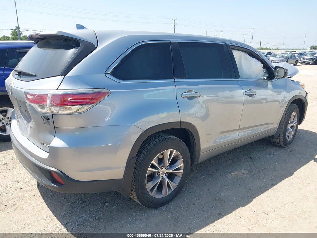 5TDBKRFH7FS080908 2015 TOYOTA HIGHLANDER photo no. 4