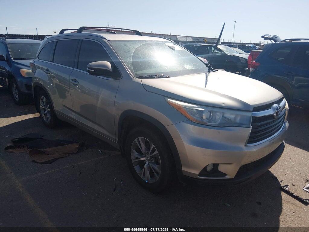5TDJKRFH2FS198960 2015 TOYOTA HIGHLANDER photo no. 1