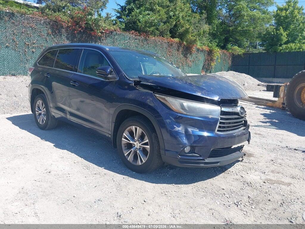 5TDJKRFH9FS073230 2015 TOYOTA HIGHLANDER photo no. 1