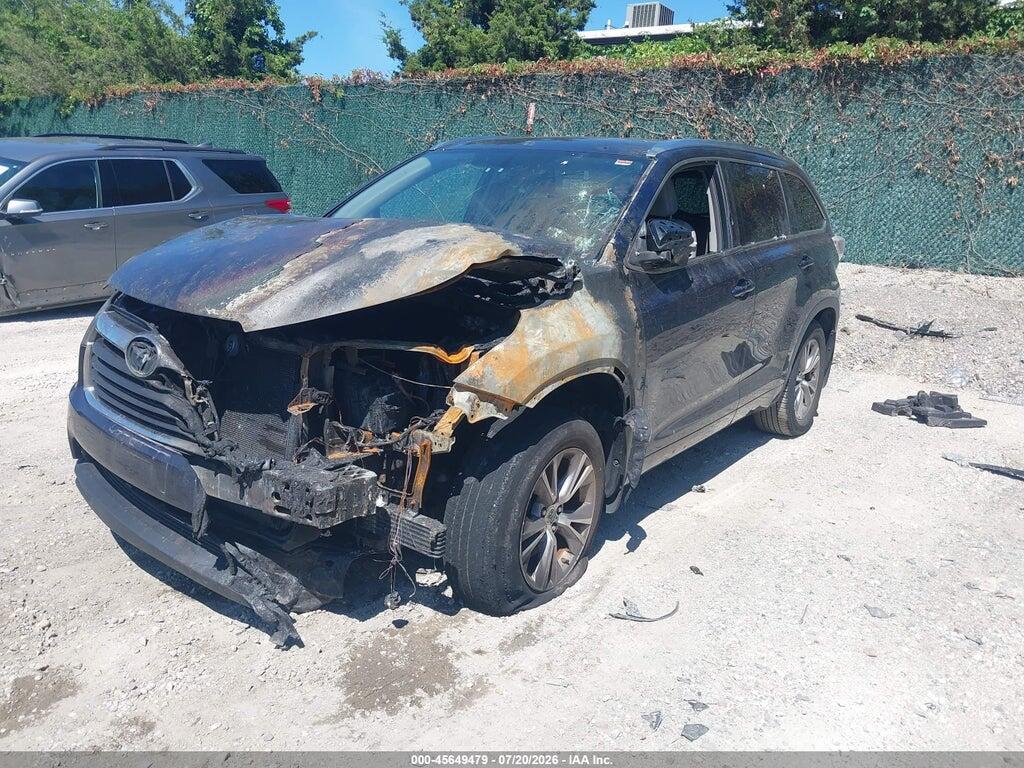 5TDJKRFH9FS073230 2015 TOYOTA HIGHLANDER photo no. 2