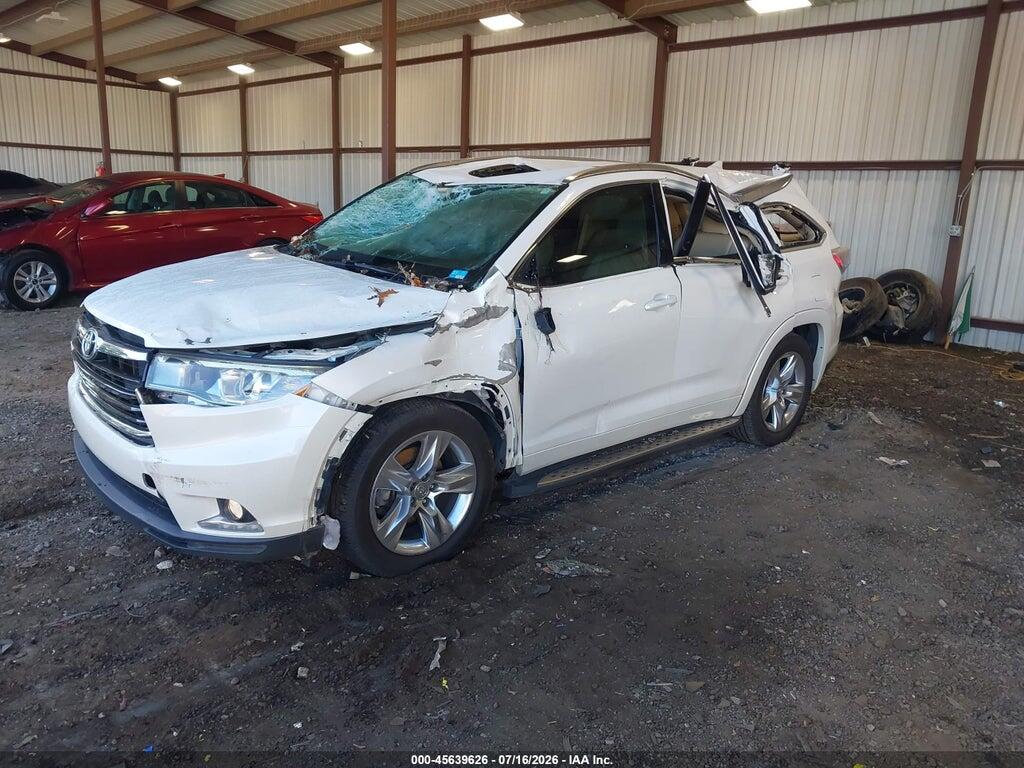 5TDYKRFH7FS104280 2015 TOYOTA HIGHLANDER photo no. 2