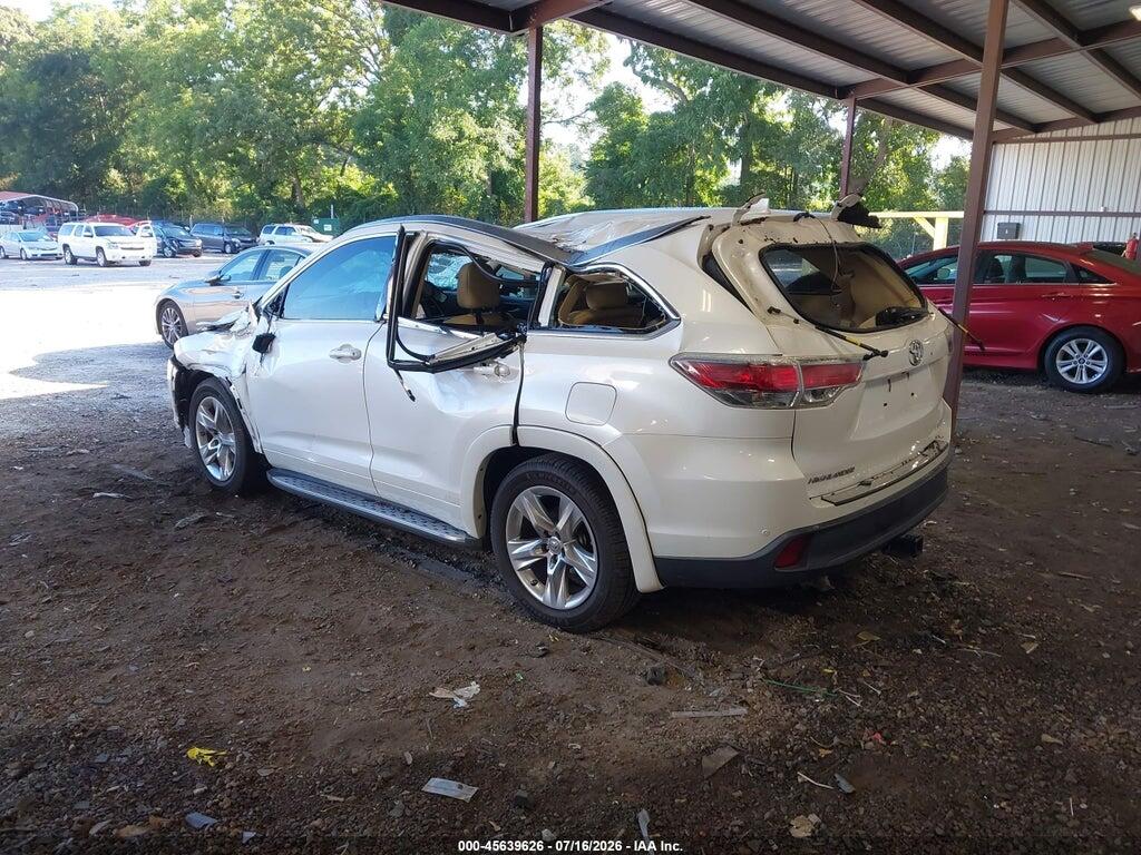 5TDYKRFH7FS104280 2015 TOYOTA HIGHLANDER photo no. 3