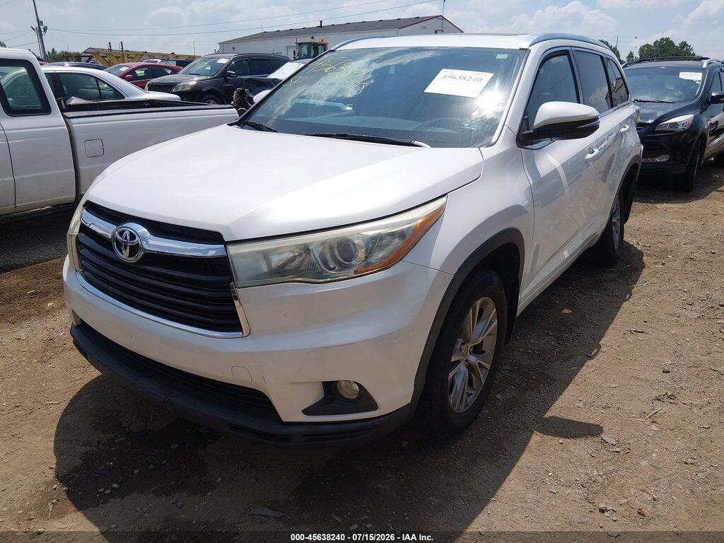 5TDJKRFH0FS076663 2015 TOYOTA HIGHLANDER photo no. 2