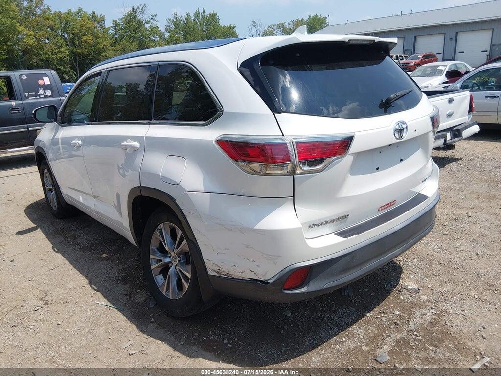5TDJKRFH0FS076663 2015 TOYOTA HIGHLANDER photo no. 3