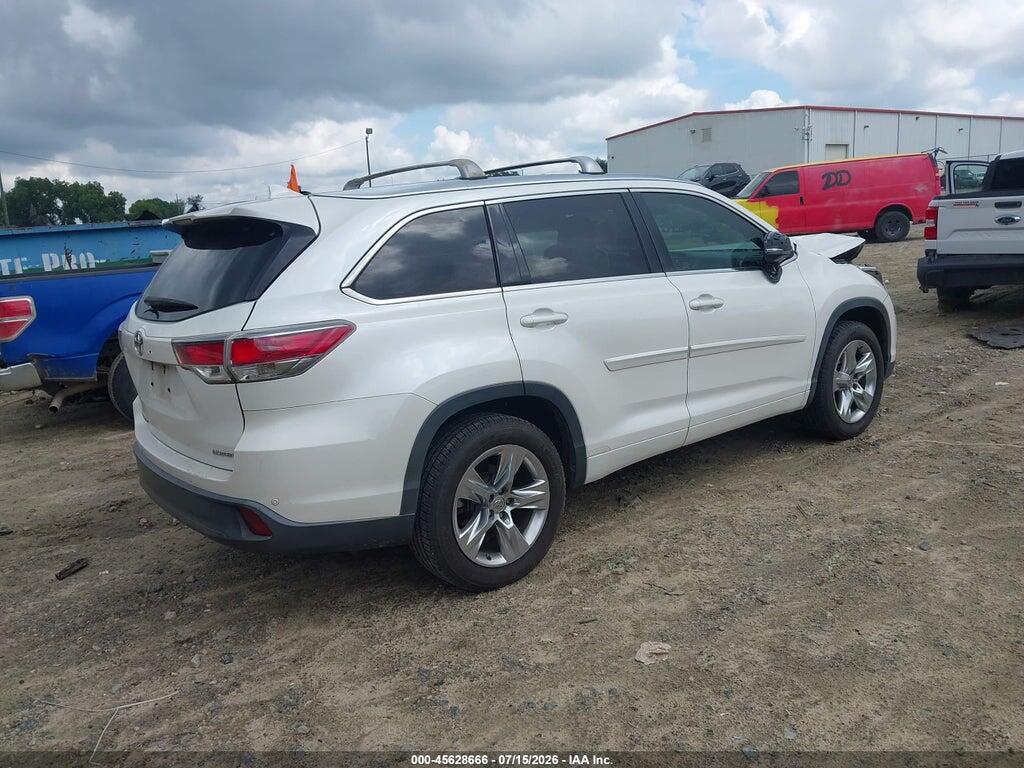 5TDYKRFH4FS065955 2015 TOYOTA HIGHLANDER photo no. 4