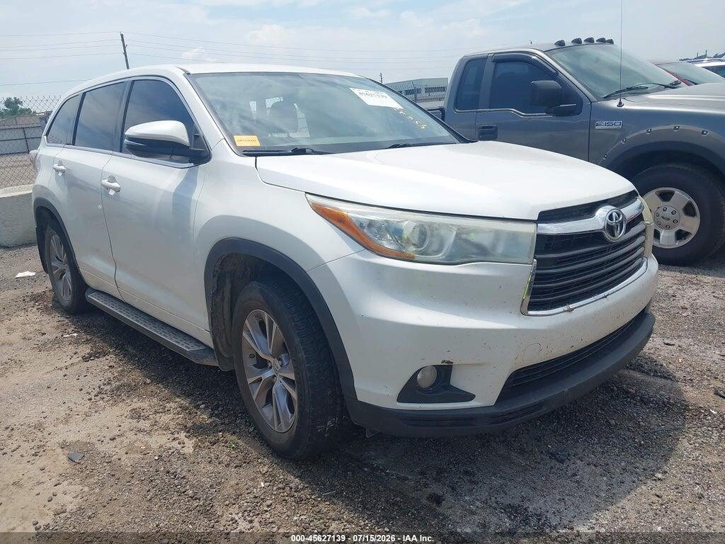 5TDZKRFH4FS085434 2015 TOYOTA HIGHLANDER photo no. 1