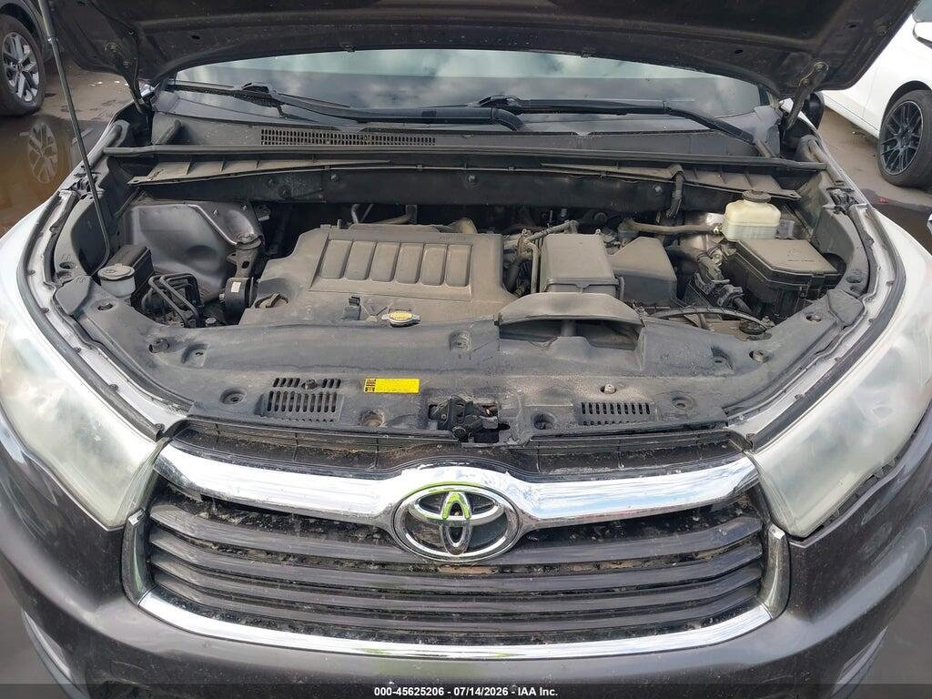 5TDDKRFH6FS073277 2015 TOYOTA HIGHLANDER photo no. 10