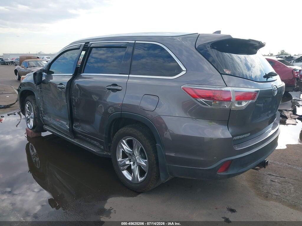 5TDDKRFH6FS073277 2015 TOYOTA HIGHLANDER photo no. 3