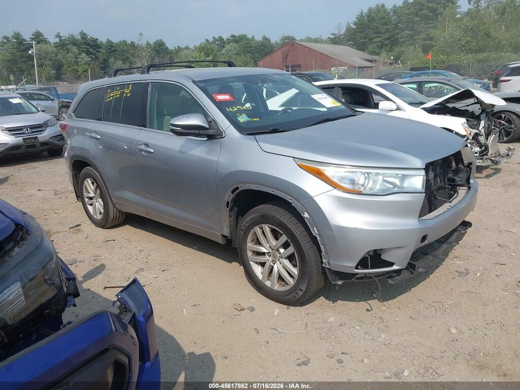 5TDBKRFH4FS158089 2015 TOYOTA HIGHLANDER photo no. 1