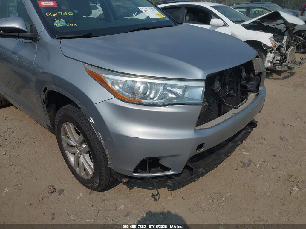 5TDBKRFH4FS158089 2015 TOYOTA HIGHLANDER photo no. 6