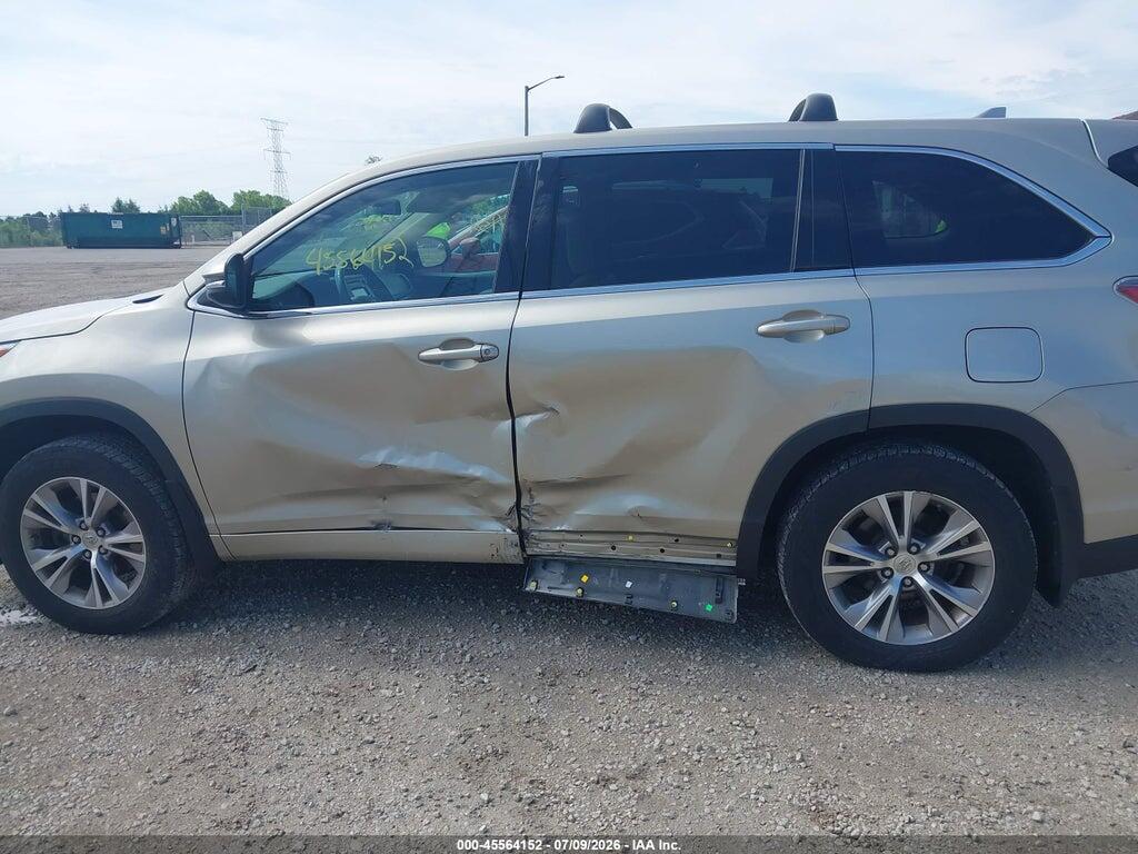 5TDBKRFH6FS204571 2015 TOYOTA HIGHLANDER photo no. 6