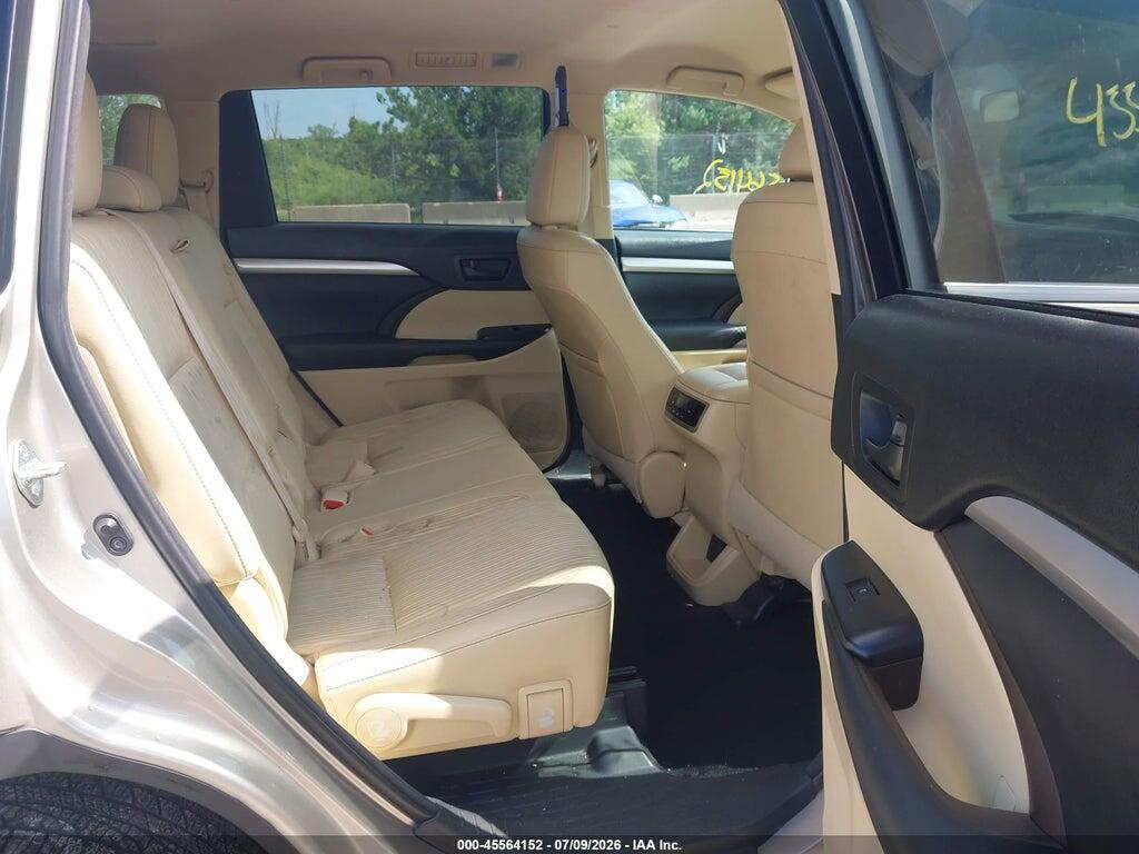 5TDBKRFH6FS204571 2015 TOYOTA HIGHLANDER photo no. 8