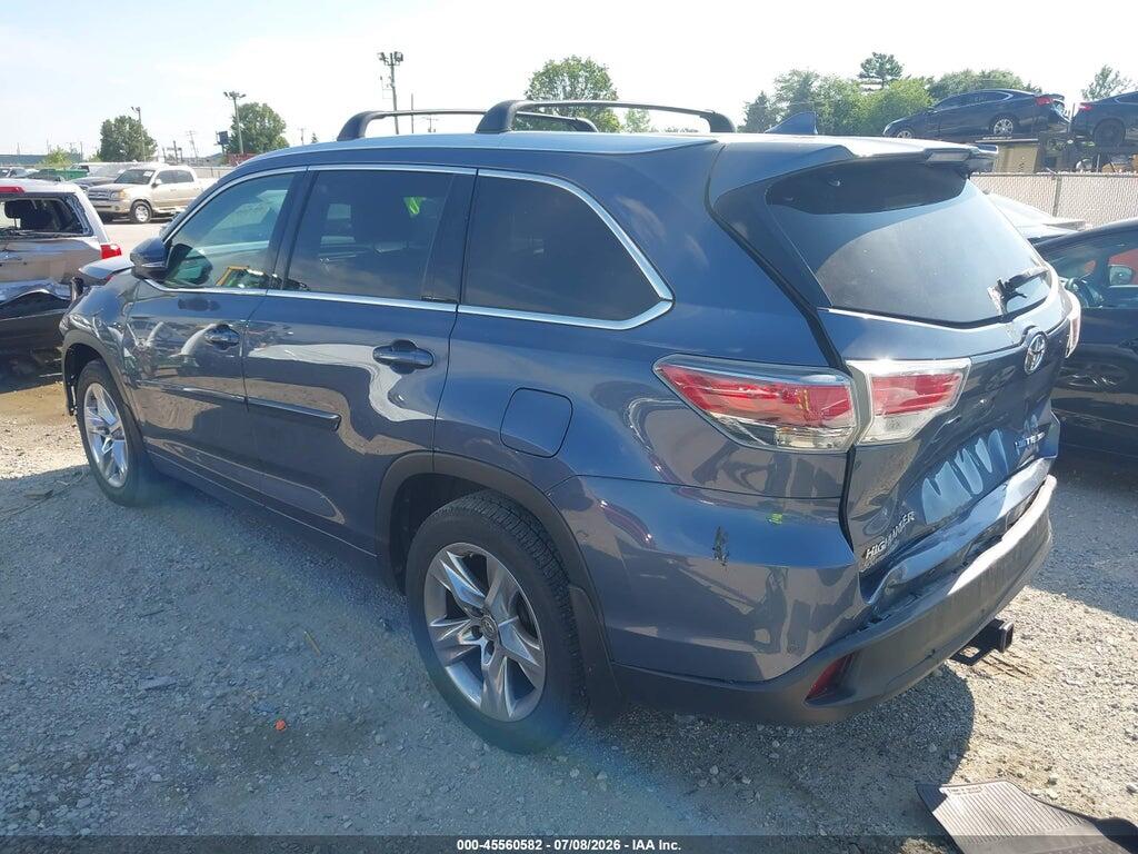 5TDDKRFH9FS184521 2015 TOYOTA HIGHLANDER photo no. 3