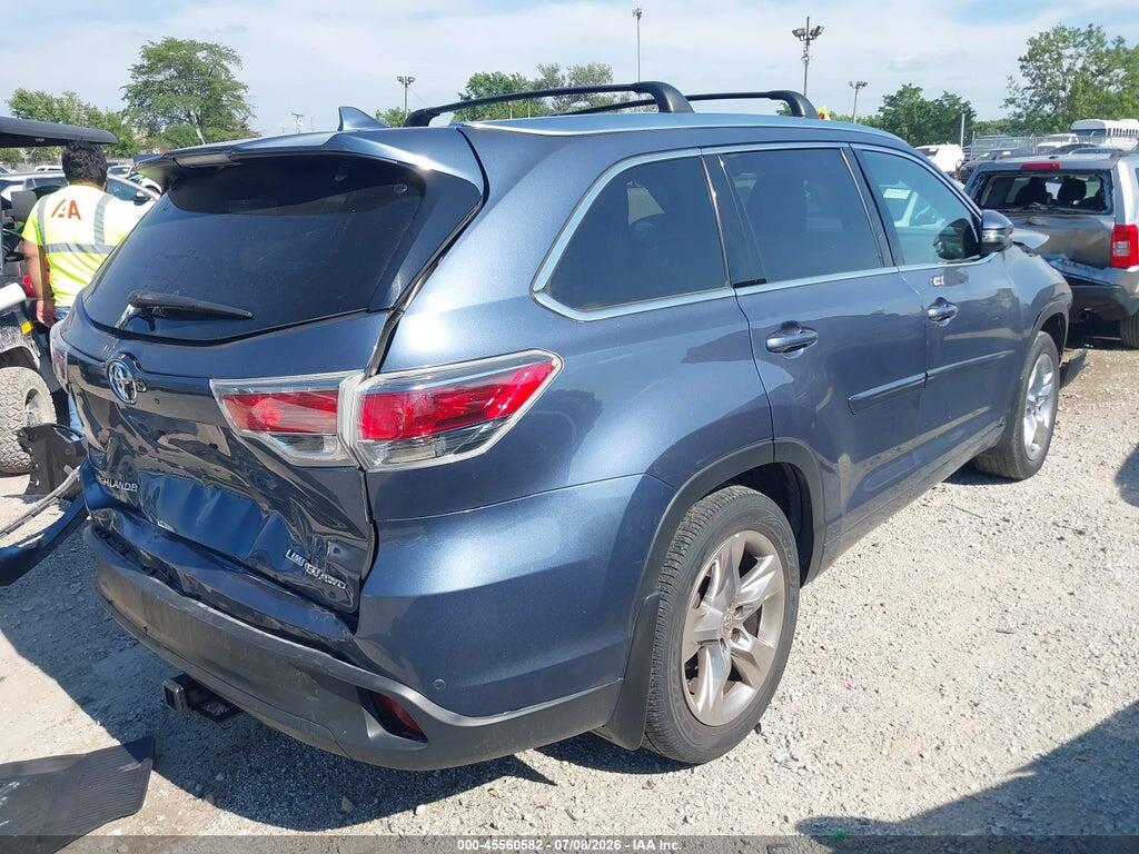 5TDDKRFH9FS184521 2015 TOYOTA HIGHLANDER photo no. 4