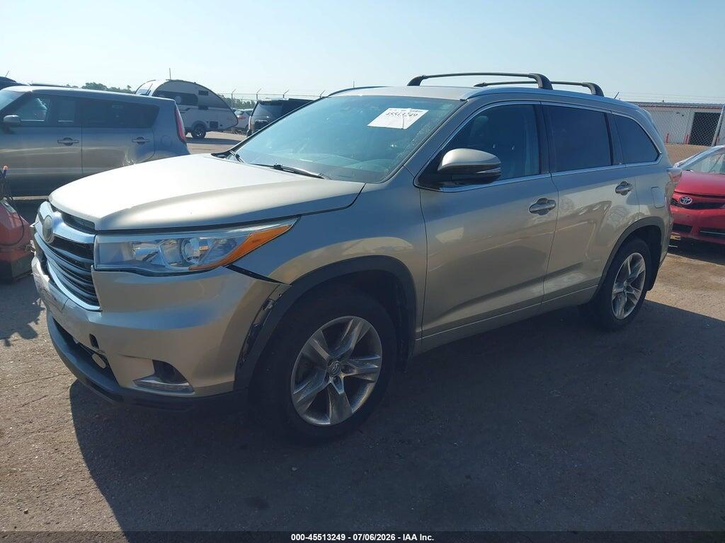 5TDDKRFH3FS185910 2015 TOYOTA HIGHLANDER photo no. 2