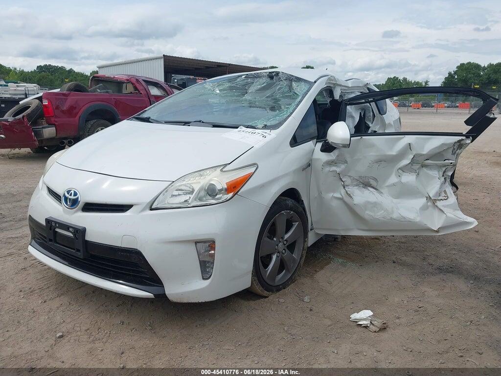 JTDKN3DU1F0422652 2015 TOYOTA PRIUS photo no. 2