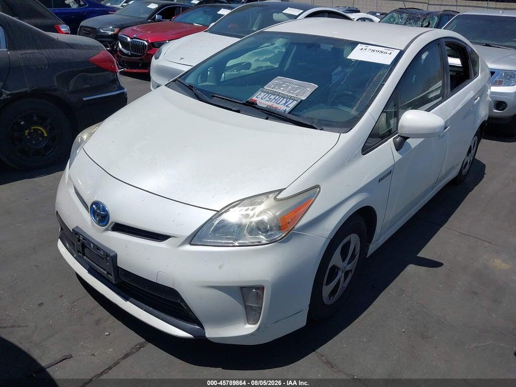 JTDKN3DU6F1914443 2015 TOYOTA PRIUS photo no. 2
