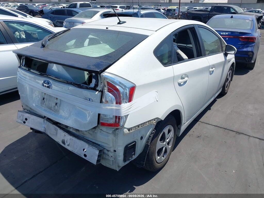 JTDKN3DU6F1914443 2015 TOYOTA PRIUS photo no. 4
