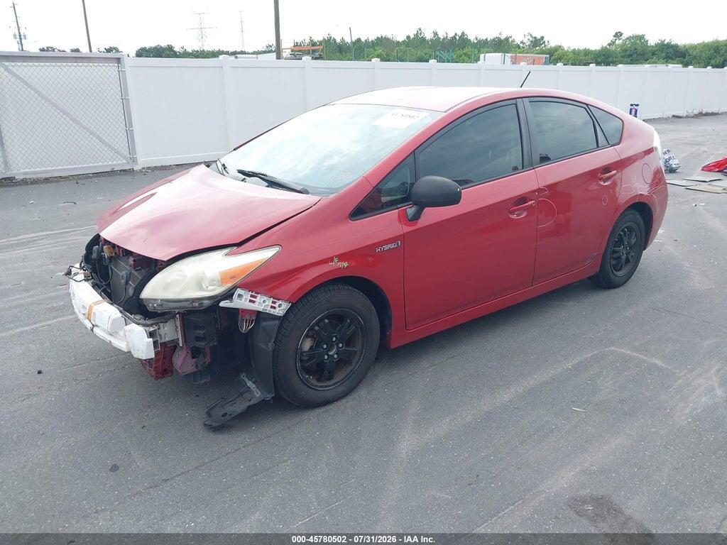 JTDKN3DU8F1995459 2015 TOYOTA PRIUS photo no. 2
