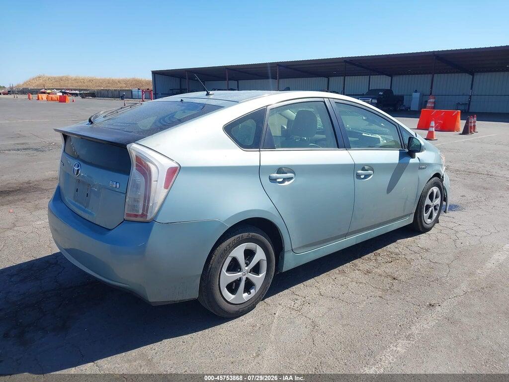 JTDKN3DU5F1963052 2015 TOYOTA PRIUS photo no. 4