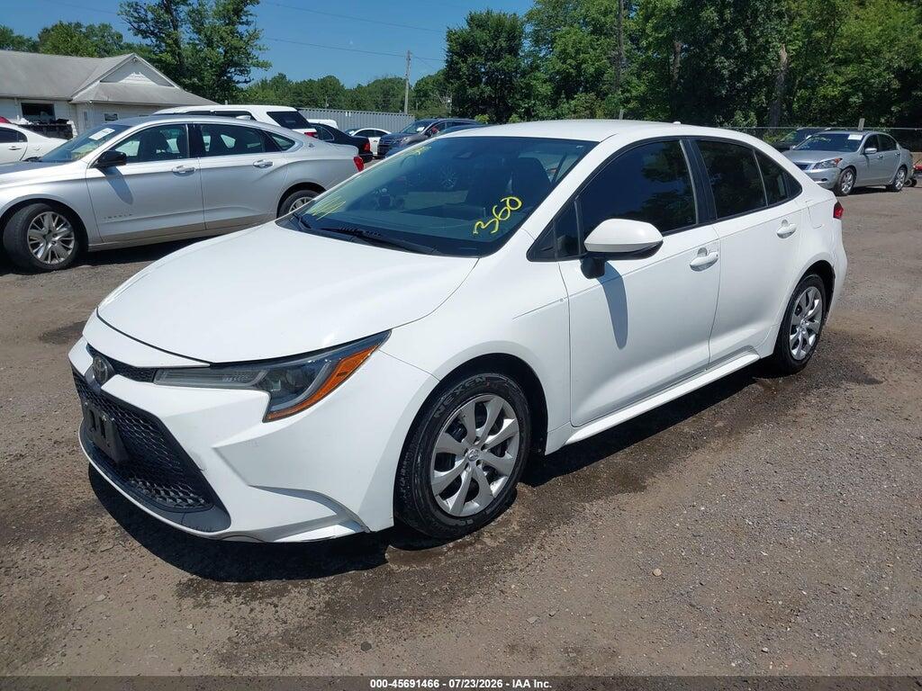 5YFEPRAEXLP054089 2020 TOYOTA COROLLA photo no. 2