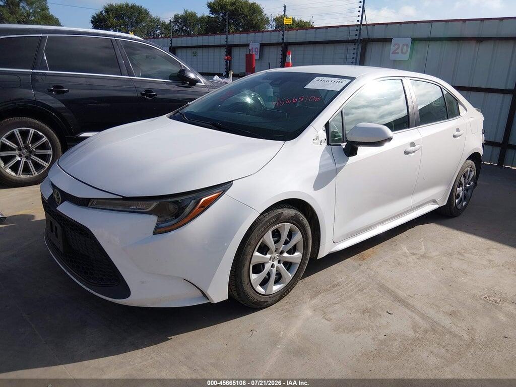 5YFEPRAEXLP095886 2020 TOYOTA COROLLA photo no. 2