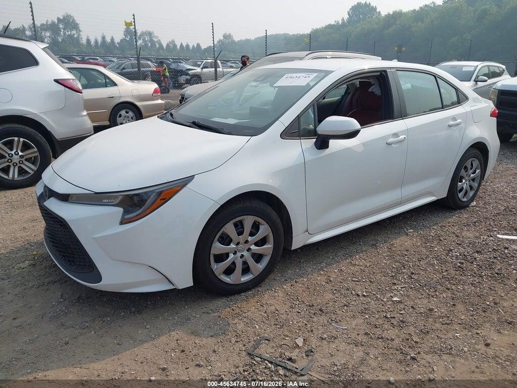 5YFEPRAE2LP086728 2020 TOYOTA COROLLA photo no. 2