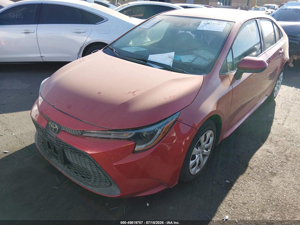 5YFEPRAE8LP094297 2020 TOYOTA COROLLA photo no. 2