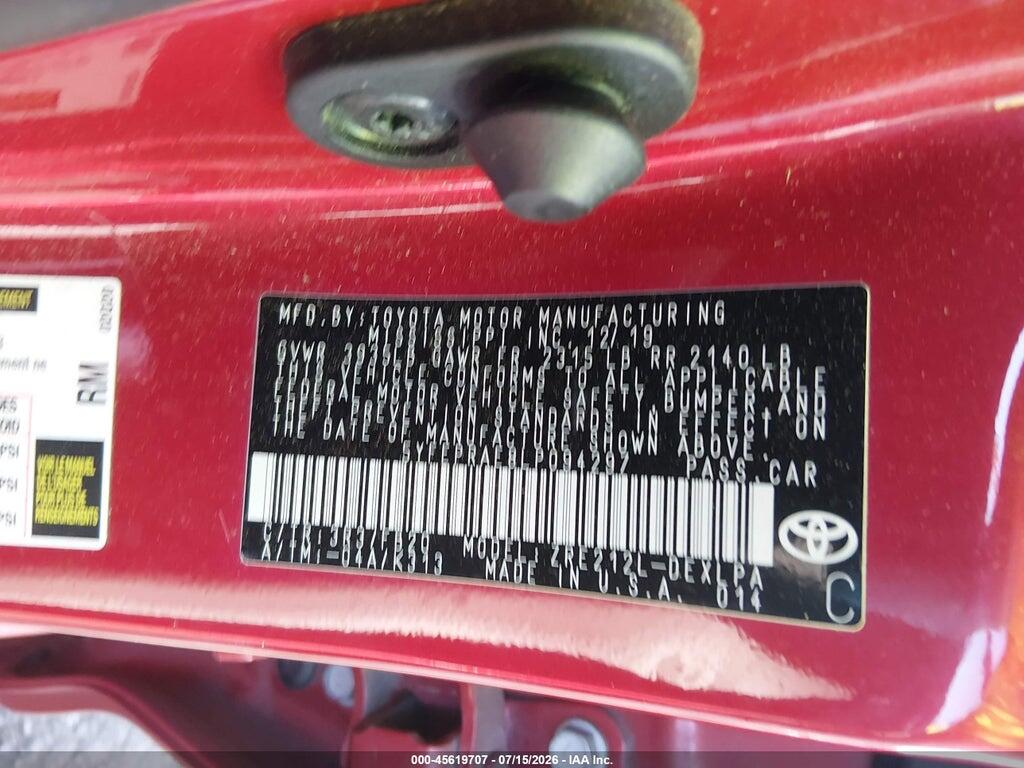5YFEPRAE8LP094297 2020 TOYOTA COROLLA photo no. 9