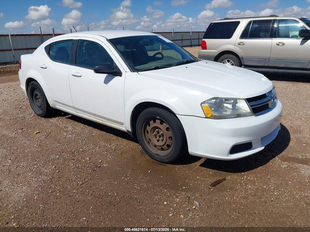 1C3CDZAB9EN229054 2014 DODGE AVENGER photo no. 1