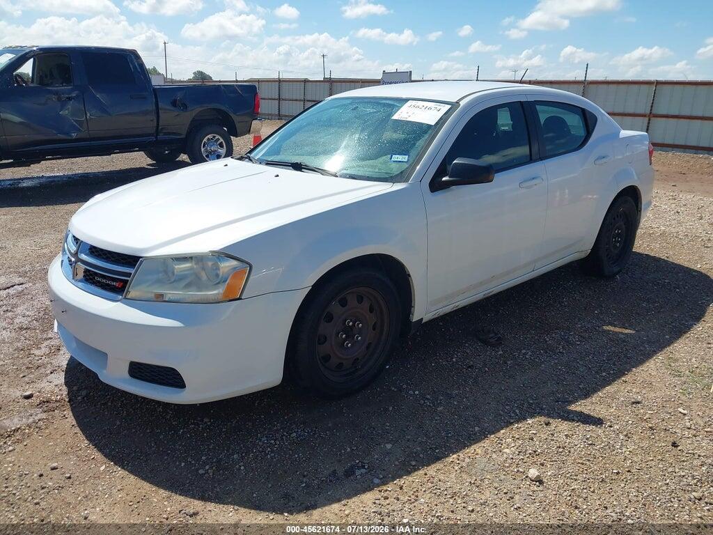 1C3CDZAB9EN229054 2014 DODGE AVENGER photo no. 2