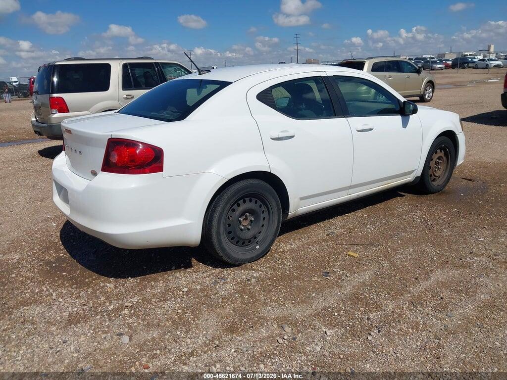 1C3CDZAB9EN229054 2014 DODGE AVENGER photo no. 4