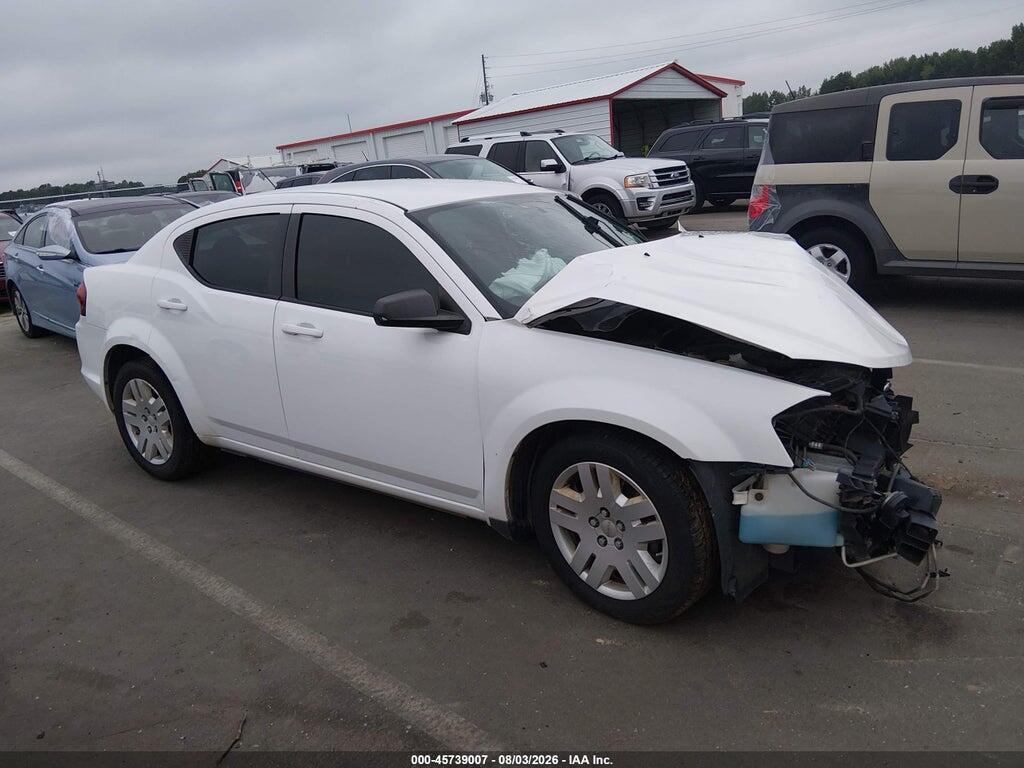 1C3CDZAB3EN170115 2014 DODGE AVENGER photo no. 1