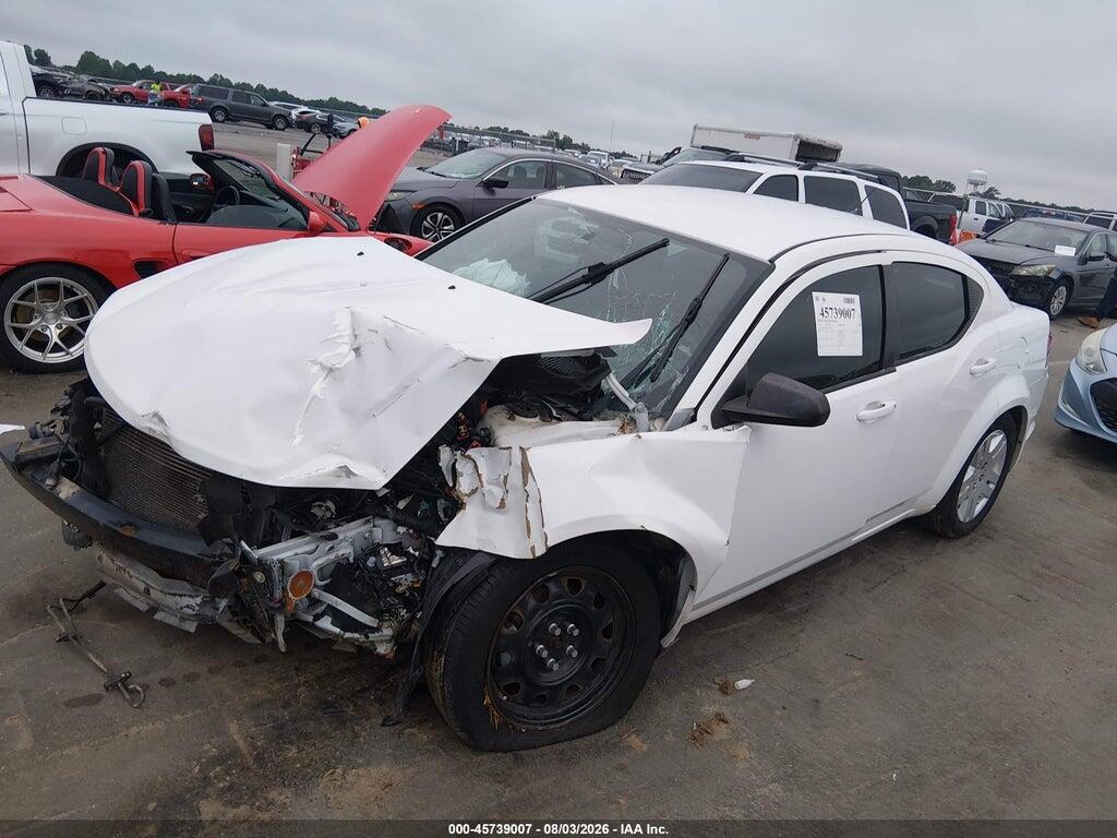 1C3CDZAB3EN170115 2014 DODGE AVENGER photo no. 2