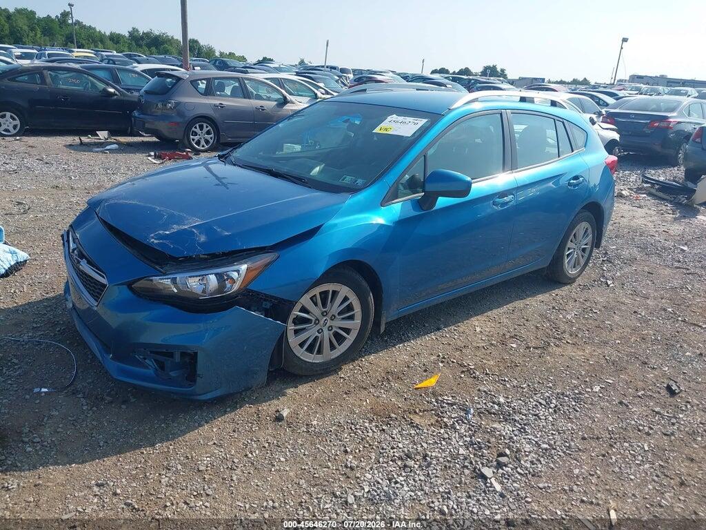 4S3GTAB69J3705263 2018 SUBARU IMPREZA photo no. 2