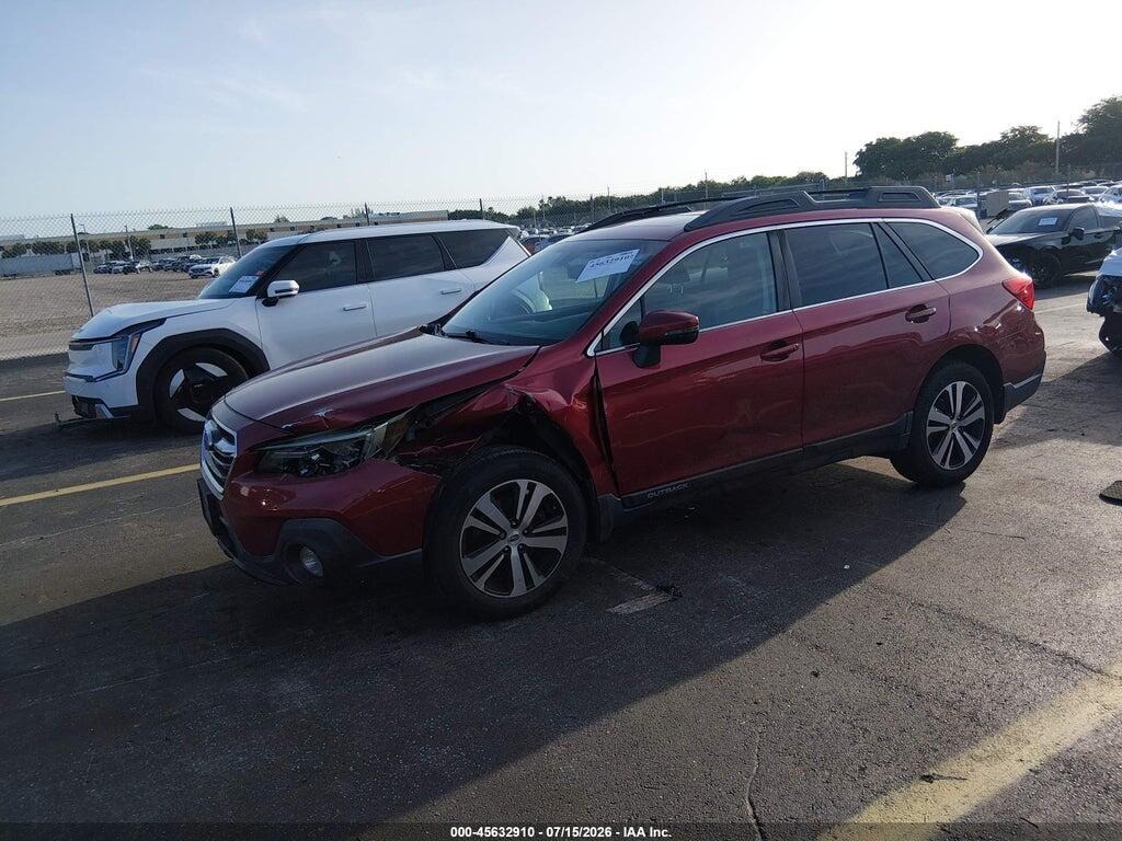 4S4BSANCXJ3344247 2018 SUBARU OUTBACK photo no. 2