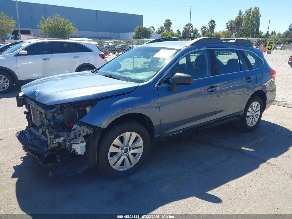 4S4BSAAC8J3394635 2018 SUBARU OUTBACK photo no. 2